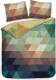 Heckett & Lane Dekbedovertrek Pierre - Multi - 1-persoons 140x200/220 Cm