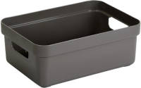 Sunware - Sigma Home Opbergbox 9l Taupe - 35,2 X 25,3 X 12,2 Cm
