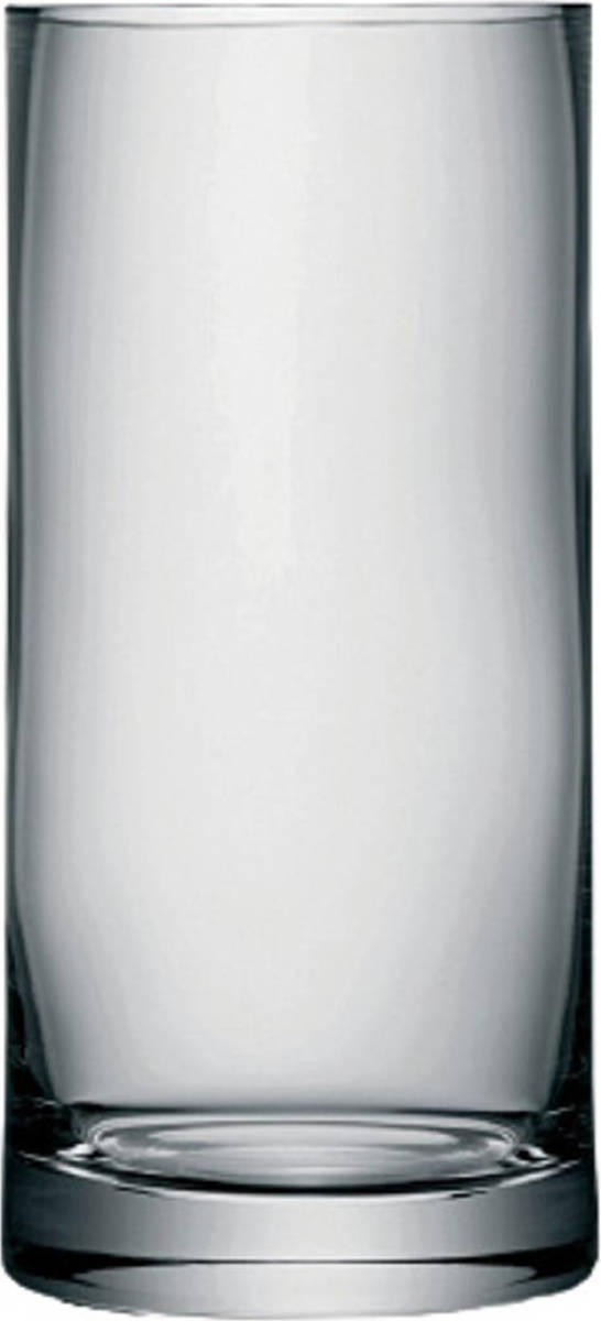 L.S.A. Vaas Column 13 X 28 Cm Glas Transparant