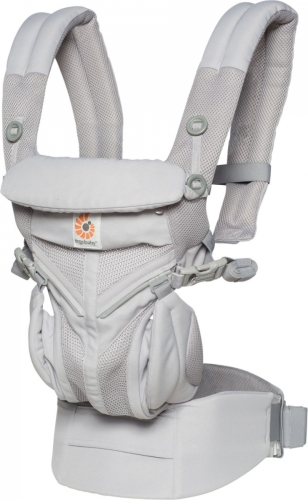 Ergobaby Babydraagzak 360 OMNI 4-Posities - Air Mesh Pearl Grey