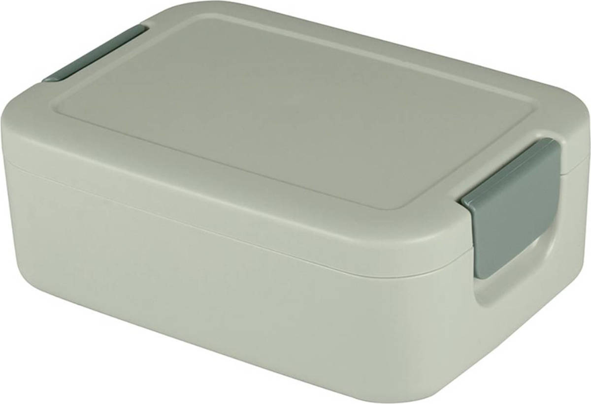 Sunware - Sigma Home Food To Go Broodtrommel Groen - 17 X 12,3 X 6,1 Cm