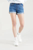 Levi's 501 high waist straight fit jeans short troy scraped