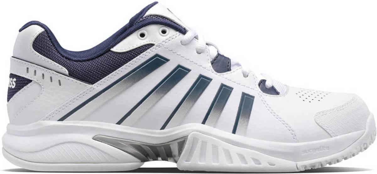K-swiss Receiver V Omni tennisschoenen wit/donkerblauw/zilver