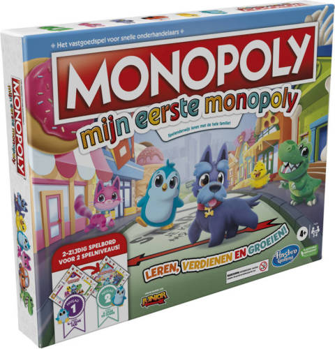 Hasbro Gaming Mijn Eerste Monopoly