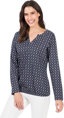 Classic Inspirationen Shirt met lange mouwen Gedessineerd shirt