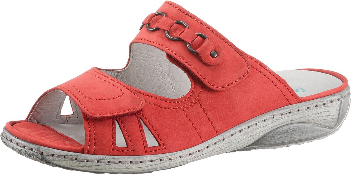 Waldlaufer Slippers Garda met sierapplicatie, wijdte g