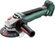 Metabo WPB 18 LT BL 11-125 Quick Haakse Slijper 18V Body met paddleschakelaar in metaBOX 165 L