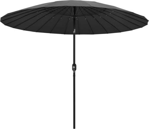 VidaXL Parasol Met Aluminium Paal 270 Cm Antraciet