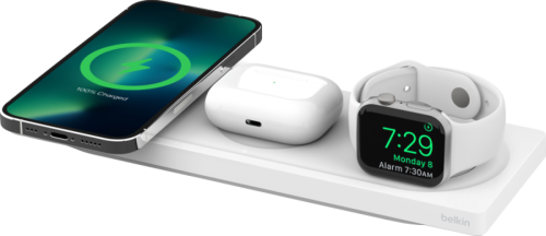 Belkin BoostCharge Pro 3-in-1 lader Wit