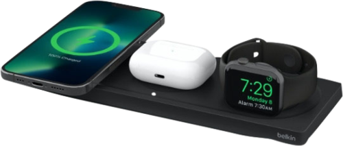 Belkin BoostCharge Pro 3-in-1 lader Zwart