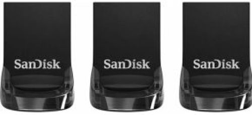 Sandisk Ultra Fit USB flash drive 32 GB USB Type-A 3.2 Gen 1 (3.1 Gen 1) Zwart