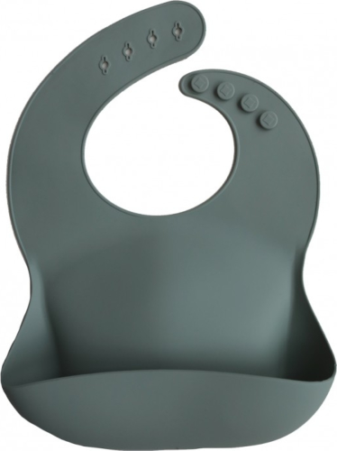 Mushie Siliconen Slab - Cambridge Blue