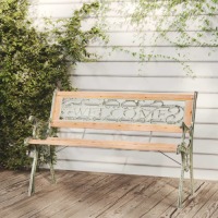 VidaXL Tuinbank 122 cm massief vurenhout