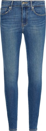 Tommy hilfiger Skinny fit jeans TH FLEX COMO SKINNY RW A IZZY met Tommy hilfiger-logobadge