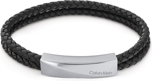 Calvin klein Leren armband Wrapped & Braided, 35000097, 35000098