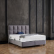 Dekbed Discounter Boxspring met Opbergbox - Miami -Zwart 180 x 200 cm, Montage: Excl. Montage