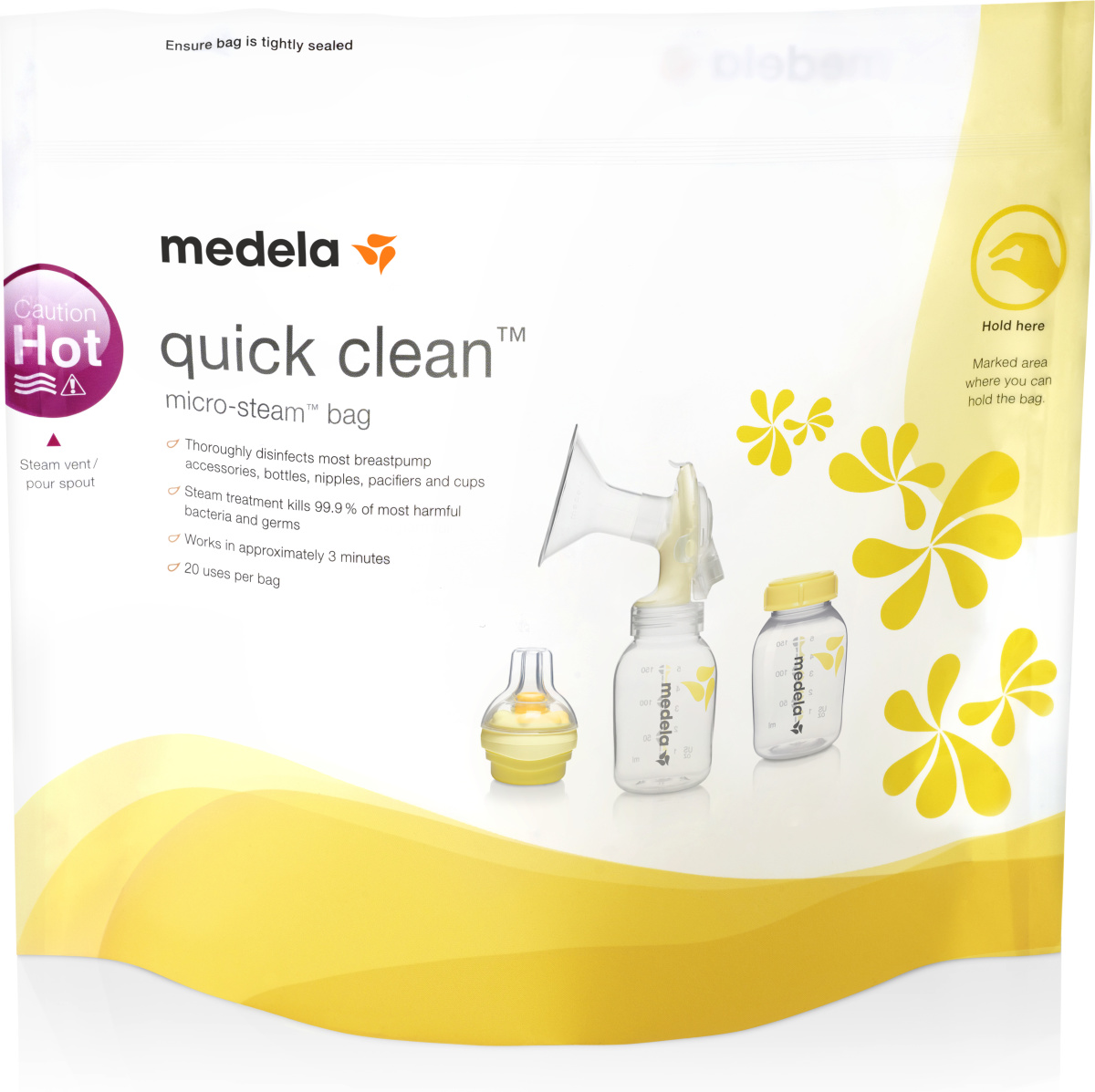 Medela Quick Clean? Magnetronzakken