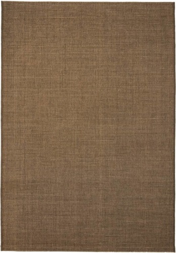 VidaXL Vloerkleed binnen/buiten 180x280 cm sisal look bruin