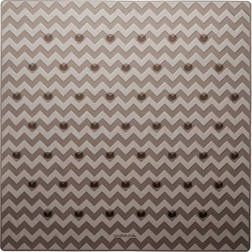 Sealskin Veiligheidsmat badkamer Leisure 53x53cm grijs 315242614