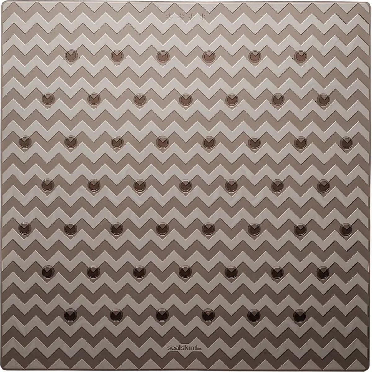 Sealskin Veiligheidsmat badkamer Leisure 53x53cm grijs 315242614