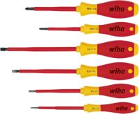 Wiha 6-delige SoftFinish spanningstester schroevendraaier set 320N K6