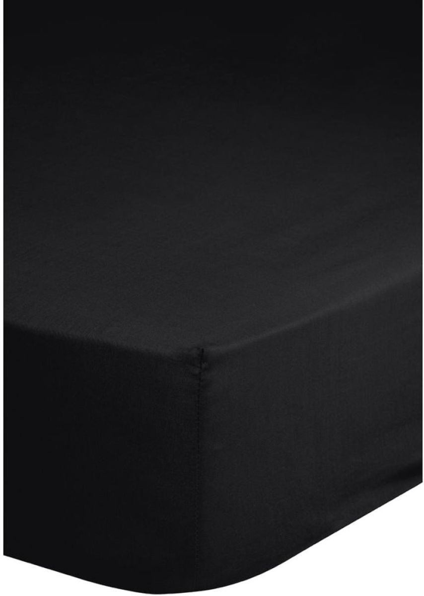 Emotion Hoeslaken strijkvrij 90x200 cm zwart 0220.04.42