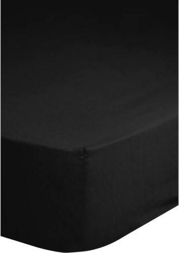 Emotion Hoeslaken strijkvrij 140x200 cm zwart 0220.04.44
