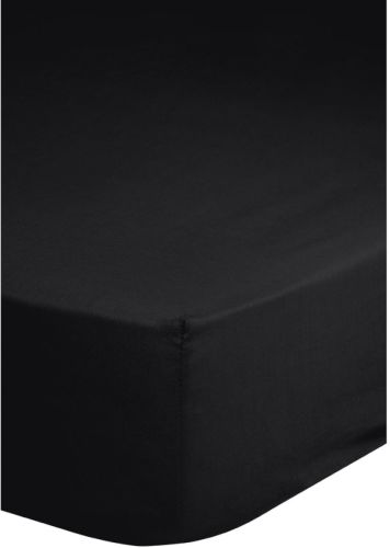 Emotion Hoeslaken strijkvrij 160x200 cm zwart 0220.04.45