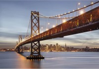 Komar Fotobehang Bay Bridge 368x254 cm 8-733