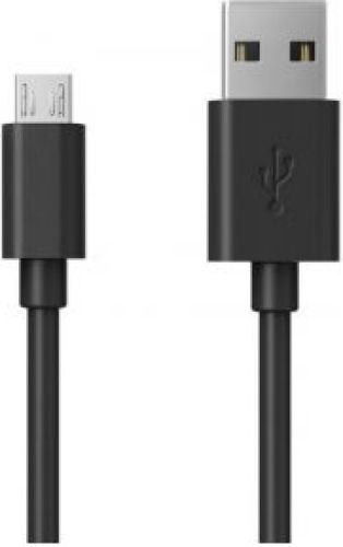 RealPower 255651 USB-kabel 0,6 m Micro-USB Mannelijk Zwart