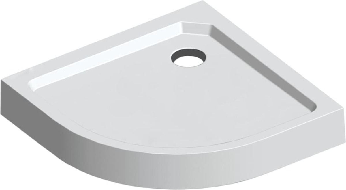 Get Wet by Sealskin Fusion douchebak met opstaande rand vierkant