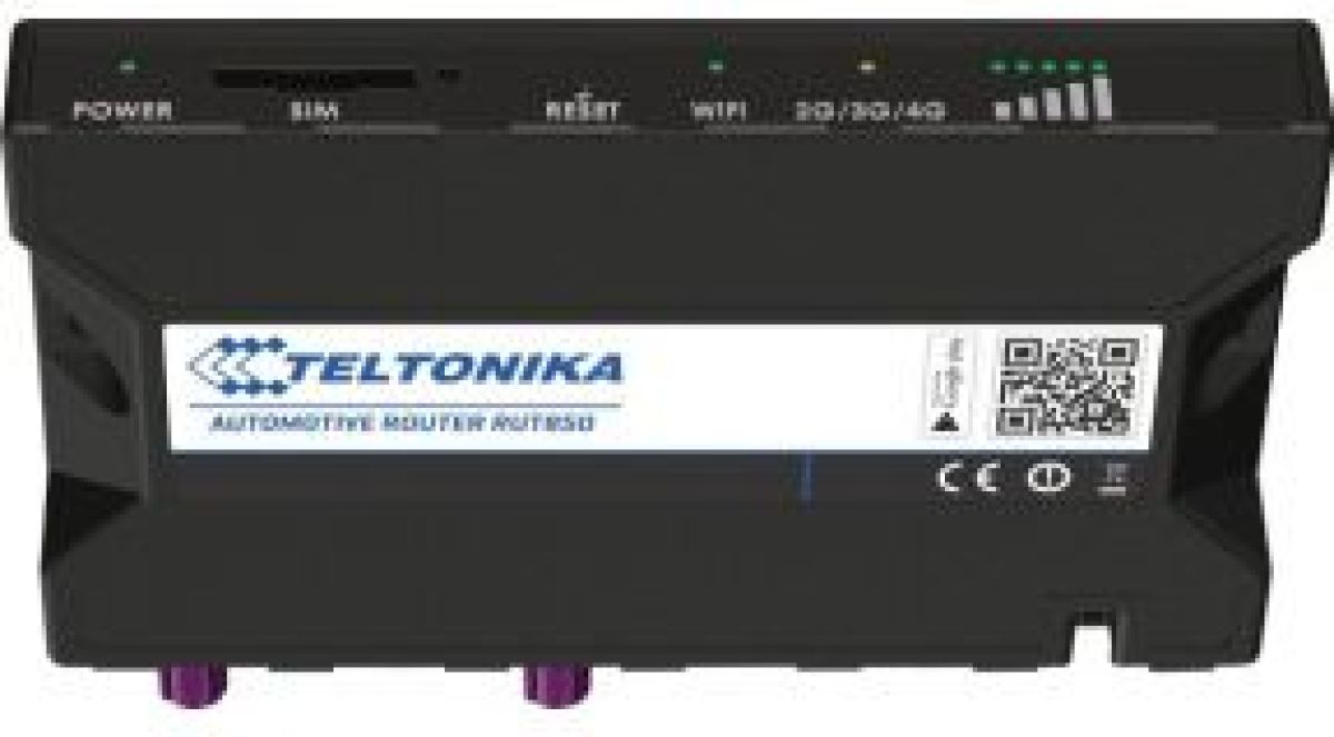 Teltonika RUT850 draadloze router Single-band (2.4 GHz) 3G 4G Zwart