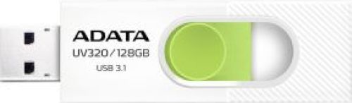 ADATA USB 3.1 Stick UV320 128GB White/Green