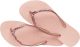 Havaianas Slim Glitter II teenslippers met glitters roze