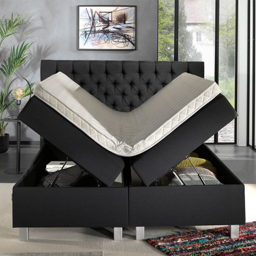 Dekbed Discounter Boxspring Met Opbergruimte - Urus 140 x 200, Montagekeuze: Excl. Montage