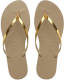 Havaianas You Metallic teenslippers goud