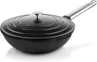 Westinghouse Performance Series Wokpan - Wok Met Deksel - 28 Cm - Zwart