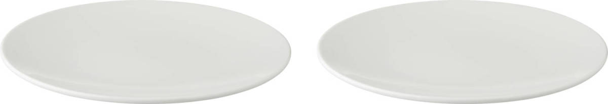 Palmer Bord Coupe White Delight 21 Cm Wit Porselein 2 Stuk(s)