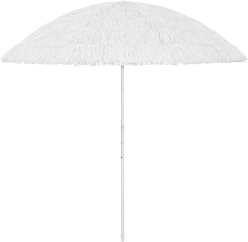 VidaXL Strandparasol 300 Cm Wit