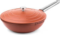 Westinghouse Performance Series Wokpan - Wok Met Deksel - 28 Cm - Oranje
