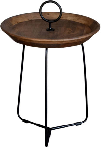Brix - Bijzettafel Brix Nancy S - 45x45x54 - Mangohout