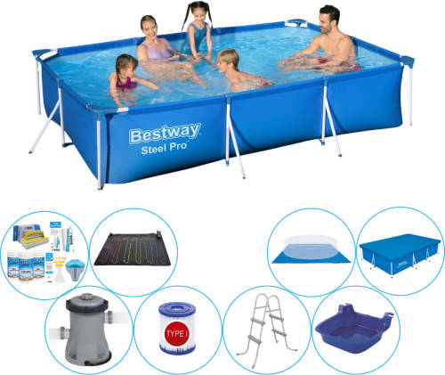 Bestway Steel Pro Rechthoekig 300x201x66 Cm - Zwembad Deal