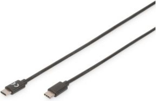 DIGITUS ASSMANN Electronic AK-300155-010-S USB-kabel 1 m 2.0 USB C Zwart