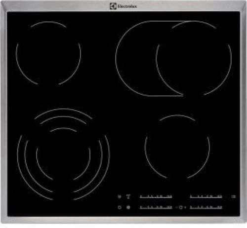 Electrolux EHF46547XK Zwart Ingebouwd Keramisch 4 zone(s)