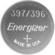 Energizer 397/396 horlogebatterij 1.55V 33mAh