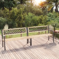 VidaXL Tuinbank dubbel 238 cm Chinees vurenhout