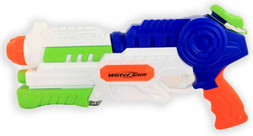 Merkloos Waterpistool/waterpistolen gekleurd 42 cm