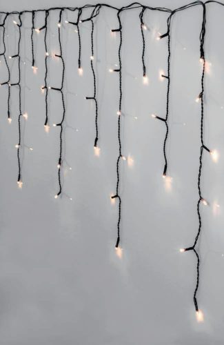 Eglo Led-lichtgordijn CRISPY ICE WHITE Ledlichtsnoer / zwart / 960X0,064W / verlichting - licht - kerstverlichting - kerstversiering - decoratieve verlichting - decoratie - winter - winterde