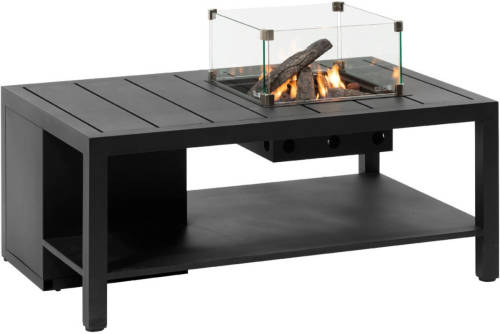 Cosi Cosiflow Vuurtafel 120 X 80 Cm. -Antraciet - Incl. Gratis Glasset