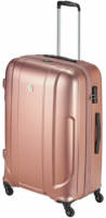 Princess Traveller Sumatra - Reiskoffer - Zilver - Tsa - Roze - 64cm (M)